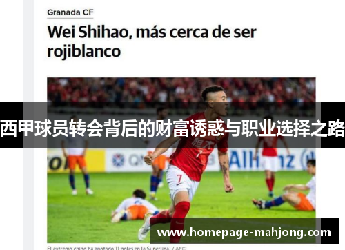 西甲球员转会背后的财富诱惑与职业选择之路 西甲球员转会背后的财富诱惑与职业选择之路